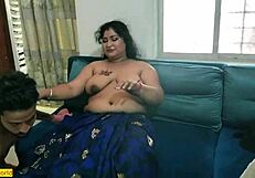 Amateur Indian girl gets fucked by big black cock in HD video
